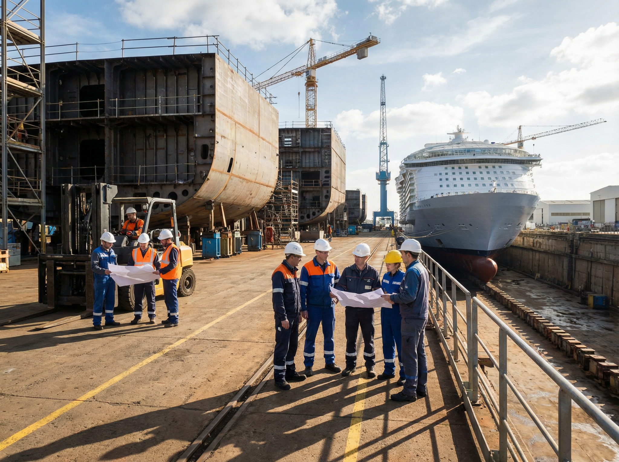 Les défis de l'emploi dans l'industrie navale locale